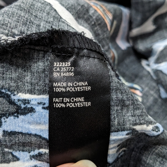 Dex high-low Navajo pattern black colourful midi sundress - Picture 7 of 11